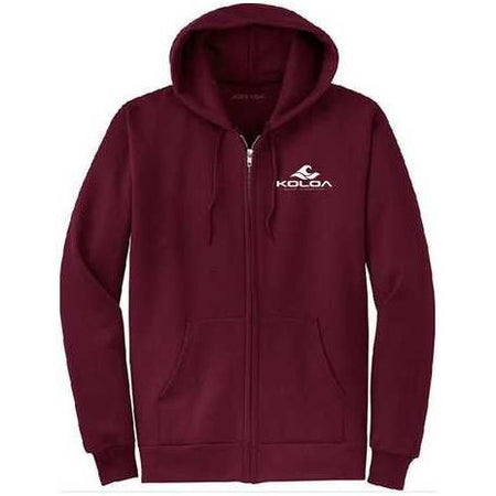 Koloa Surf Co. Full Zipper Wave Logo Hoodie Koloa Surf Company