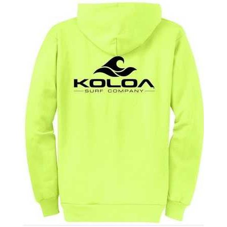 Koloa Surf Co. Full Zipper Wave Logo Hoodie Koloa Surf Company Sweatshirts