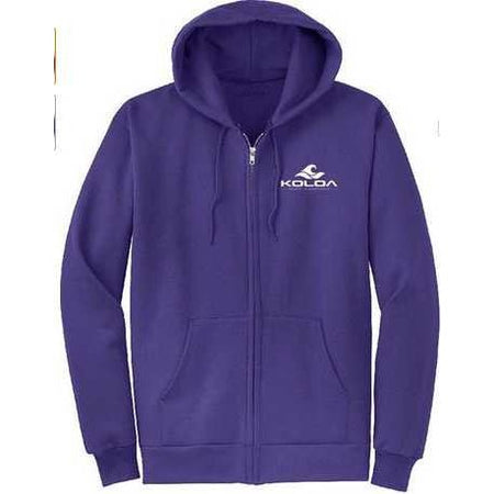 Koloa Surf Co. Full Zipper Wave Logo Hoodie Koloa Surf Company Sweatshirts