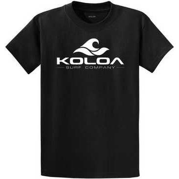 Koloa Surf Co. Wave Logo 50/50 Cotton Poly Blend T-Shirts Koloa Surf Company Men's Shirts