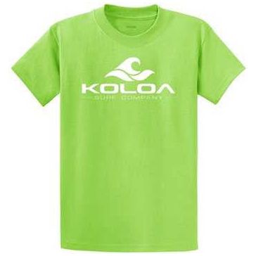 Koloa Surf Co. Wave Logo 50/50 Cotton Poly Blend T-Shirts Koloa Surf Company Men's Shirts