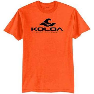 Koloa Surf Co. Wave Logo 50/50 Cotton Poly Blend T-Shirts Koloa Surf Company Men's Shirts