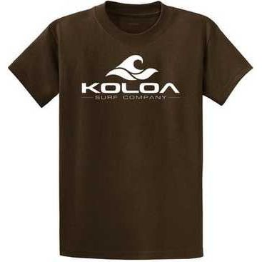 Koloa Surf Co. Wave Logo 50/50 Cotton Poly Blend T-Shirts Koloa Surf Company Men's Shirts