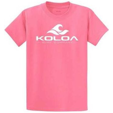 Koloa Surf Co. Wave Logo 50/50 Cotton Poly Blend T-Shirts Koloa Surf Company Men's Shirts