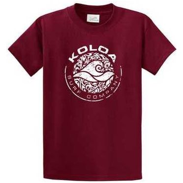 Koloa Surf Co. Circle Wave Logo T-Shirts Koloa Surf Company Men's Shirts