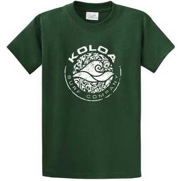 Koloa Surf Co. Circle Wave Logo T-Shirts Koloa Surf Company Men's Shirts