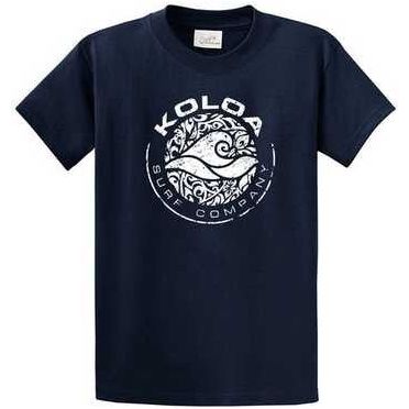 Koloa Surf Co. Circle Wave Logo T-Shirts Koloa Surf Company Men's Shirts