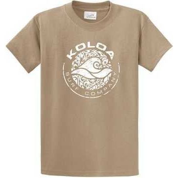 Koloa Surf Co. Circle Wave Logo T-Shirts Koloa Surf Company Men's Shirts