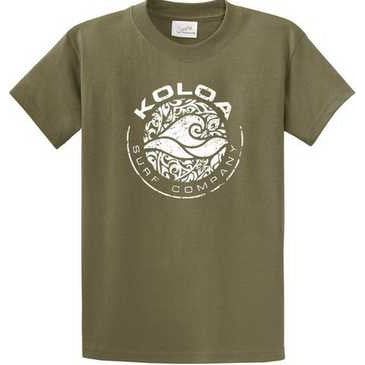 Koloa Surf Co. Circle Wave Logo T-Shirts Koloa Surf Company Men's Shirts