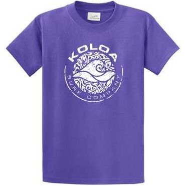 Koloa Surf Co. Circle Wave Logo T-Shirts Koloa Surf Company Men's Shirts