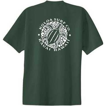 Koloa Surf Co. Hawaiian Honu Turtle Logo Cotton T-Shirts Koloa Surf Company Mens Apparel