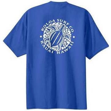 Koloa Surf Co. Hawaiian Honu Turtle Logo Cotton T-Shirts Koloa Surf Company Mens Apparel