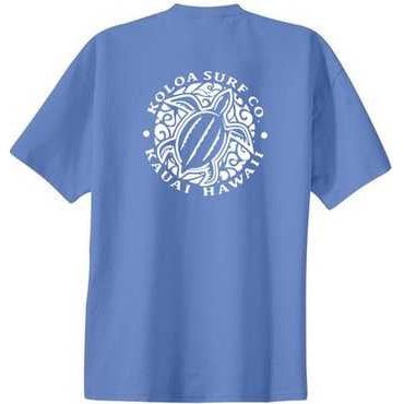 Koloa Surf Co. Hawaiian Honu Turtle Logo Cotton T-Shirts Koloa Surf Company Mens Apparel