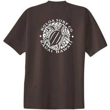 Koloa Surf Co. Hawaiian Honu Turtle Logo Cotton T-Shirts Koloa Surf Company Mens Apparel