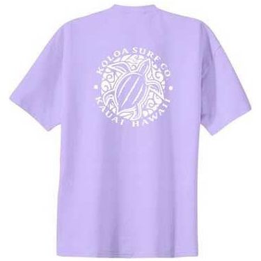 Koloa Surf Co. Hawaiian Honu Turtle Logo Cotton T-Shirts Koloa Surf Company Mens Apparel