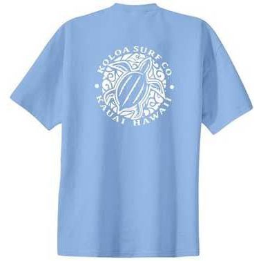 Koloa Surf Co. Hawaiian Honu Turtle Logo Cotton T-Shirts Koloa Surf Company Mens Apparel