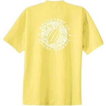 Koloa Surf Co. Hawaiian Honu Turtle Logo Cotton T-Shirts Koloa Surf Company Mens Apparel