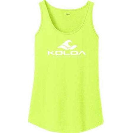 Koloa Surf Co. Ladies Classic Wave Logo Soft Cotton Tank Top Koloa Surf Company Womens Apparel