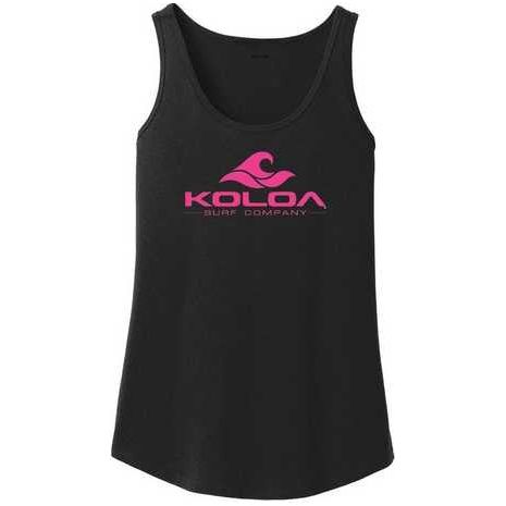 Koloa Surf Co. Ladies Classic Wave Logo Soft Cotton Tank Top Koloa Surf Company Womens Apparel