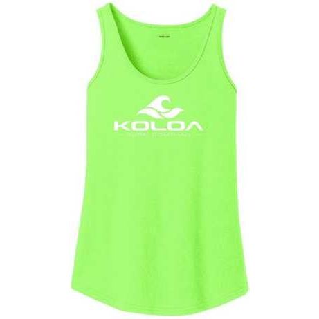 Koloa Surf Co. Ladies Classic Wave Logo Soft Cotton Tank Top Koloa Surf Company Womens Apparel