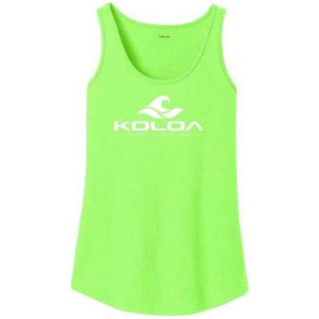 Koloa Surf Co. Ladies Classic Wave Logo Soft Cotton Tank Top Koloa Surf Company Womens Apparel