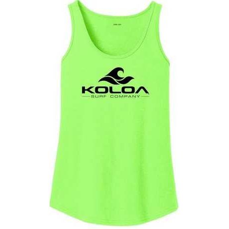 Koloa Surf Co. Ladies Classic Wave Logo Soft Cotton Tank Top Koloa Surf Company Womens Apparel