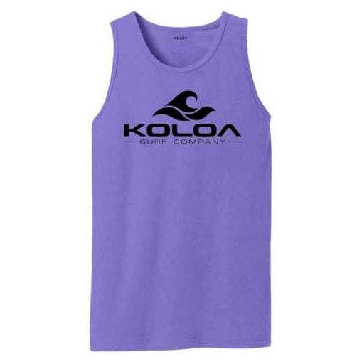 Koloa Surf Co. Classic Wave Logo Pigment-Dyed Tank Tops Koloa Surf Company Tank Tops