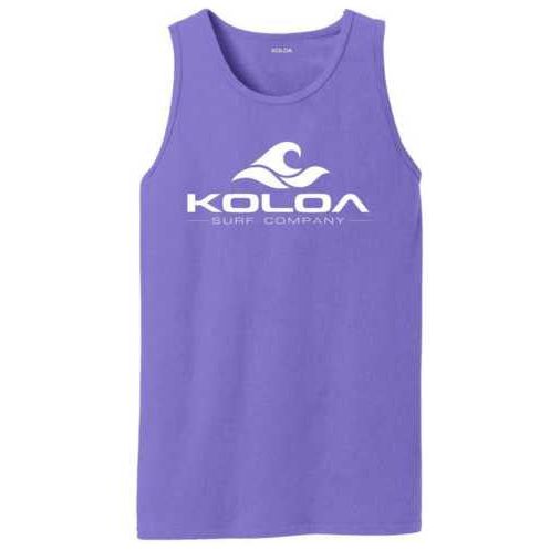 Koloa Surf Co. Classic Wave Logo Pigment-Dyed Tank Tops Koloa Surf Company Tank Tops