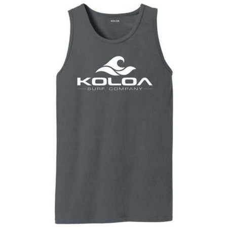 Koloa Surf Co. Classic Wave Logo Pigment-Dyed Tank Tops Koloa Surf Company Tank Tops