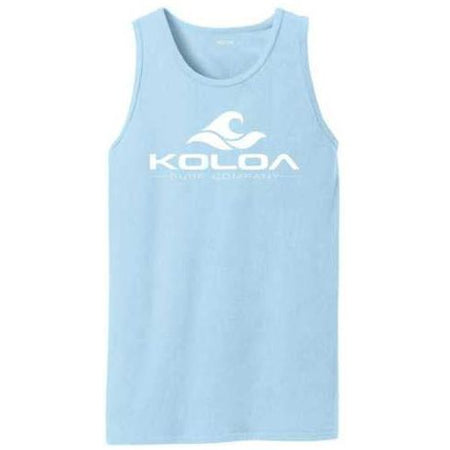 Koloa Surf Co. Classic Wave Logo Pigment-Dyed Tank Tops Koloa Surf Company Tank Tops