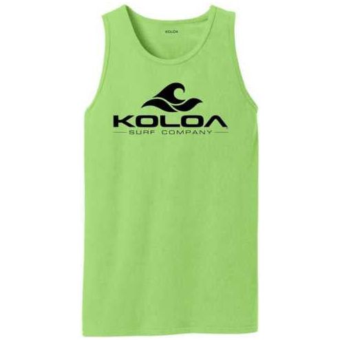 Koloa Surf Co. Classic Wave Logo Pigment-Dyed Tank Tops Koloa Surf Company Tank Tops