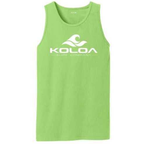 Koloa Surf Co. Classic Wave Logo Pigment-Dyed Tank Tops Koloa Surf Company Tank Tops