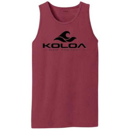 Koloa Surf Co. Classic Wave Logo Pigment-Dyed Tank Tops Koloa Surf Company Tank Tops