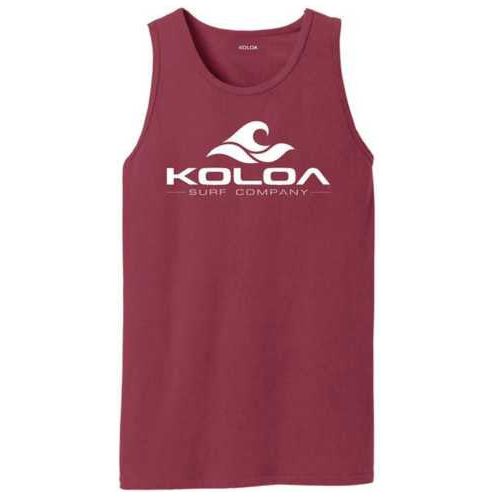 Koloa Surf Co. Classic Wave Logo Pigment-Dyed Tank Tops Koloa Surf Company Tank Tops