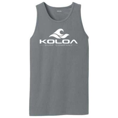 Koloa Surf Co. Classic Wave Logo Pigment-Dyed Tank Tops Koloa Surf Company Tank Tops