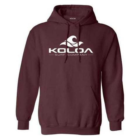 Koloa Surf Co. Classic Wave TALL Heavyweight Hoodies in Sizes LT-4XLT Koloa Surf Company Big & Tall Apparel