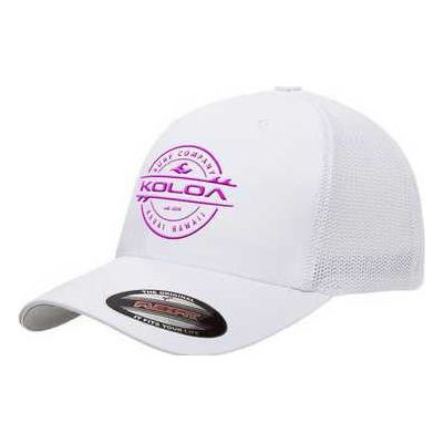 Koloa Surf Co. Premium Embroidered Thruster Logo Flexfit 6511 Truckers Caps Koloa Surf Company Mens Apparel