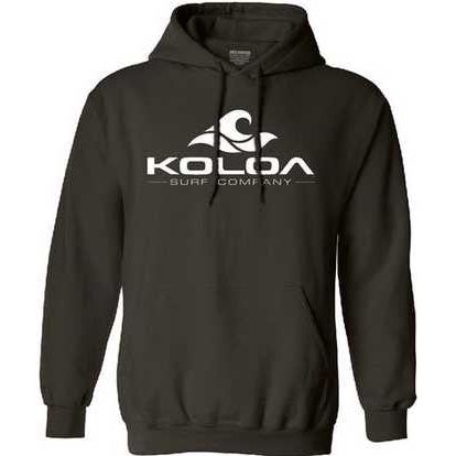 Koloa Surf Co. Wave Logo Hoodies - Hooded Sweatshirts Koloa Surf Company Mens Apparel