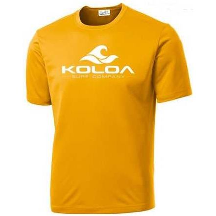 Koloa Surf Co. Wave Logo Moisture Wicking Athletic All Sport Training Tees Koloa Surf Company Men's Shirts