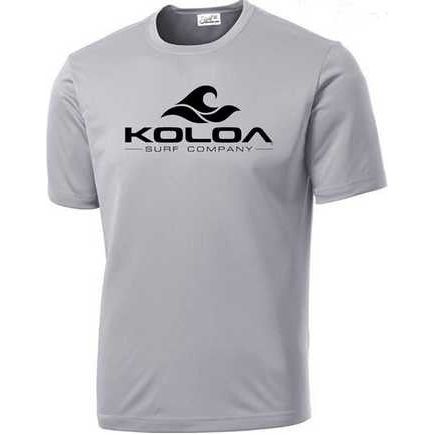 Koloa Surf Co. Wave Logo Moisture Wicking Athletic All Sport Training Tees Koloa Surf Company Men's Shirts