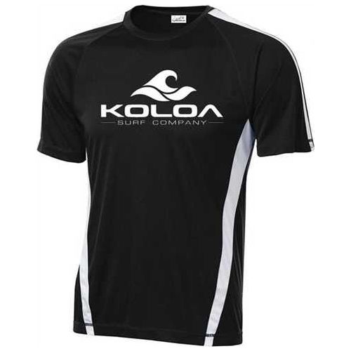 Koloa Surf Co. Wave Logo Moisture Wicking Athletic All Sport Training Tees Koloa Surf Company Men's Shirts