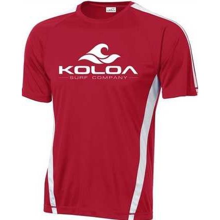 Koloa Surf Co. Wave Logo Moisture Wicking Athletic All Sport Training Tees Koloa Surf Company Men's Shirts