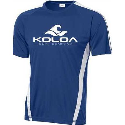 Koloa Surf Co. Wave Logo Moisture Wicking Athletic All Sport Training Tees Koloa Surf Company Men's Shirts