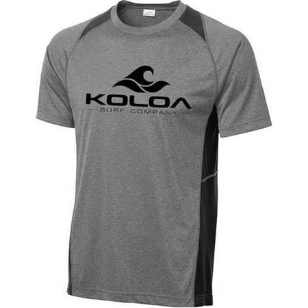 Koloa Surf Co. Wave Logo Moisture Wicking Athletic All Sport Training Tees Koloa Surf Company Men's Shirts