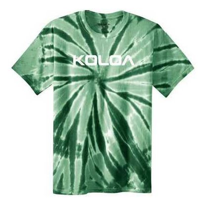 Koloa Surf Co. Original Logo Tie Dye Shirts in Sizes S-4XL Koloa Surf Company Men's Shirts