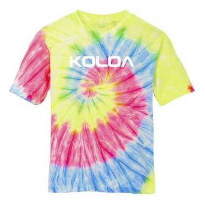 Koloa Surf Co. Original Logo Tie Dye Shirts in Sizes S-4XL Koloa Surf Company Men's Shirts