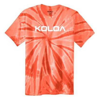 Koloa Surf Co. Original Logo Tie Dye Shirts in Sizes S-4XL Koloa Surf Company Men's Shirts