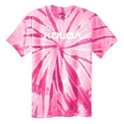 Koloa Surf Co. Original Logo Tie Dye Shirts in Sizes S-4XL Koloa Surf Company Men's Shirts