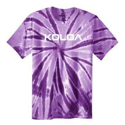 Koloa Surf Co. Original Logo Tie Dye Shirts in Sizes S-4XL Koloa Surf Company Men's Shirts