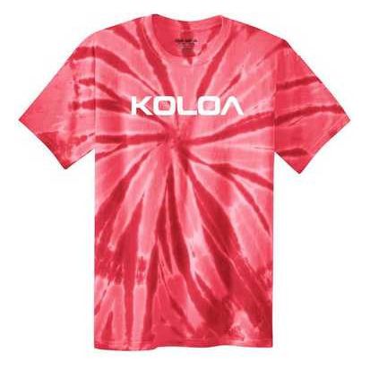 Koloa Surf Co. Original Logo Tie Dye Shirts in Sizes S-4XL Koloa Surf Company Men's Shirts